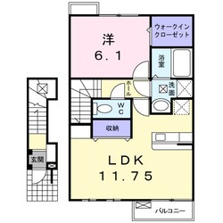 デル・トラームの物件間取画像